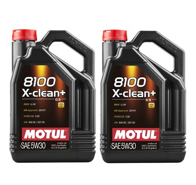 #ad #ad For Motul 8100 X CLEAN 5W30 10 Liters Full Synthetic Engine Motor Oil $79.95