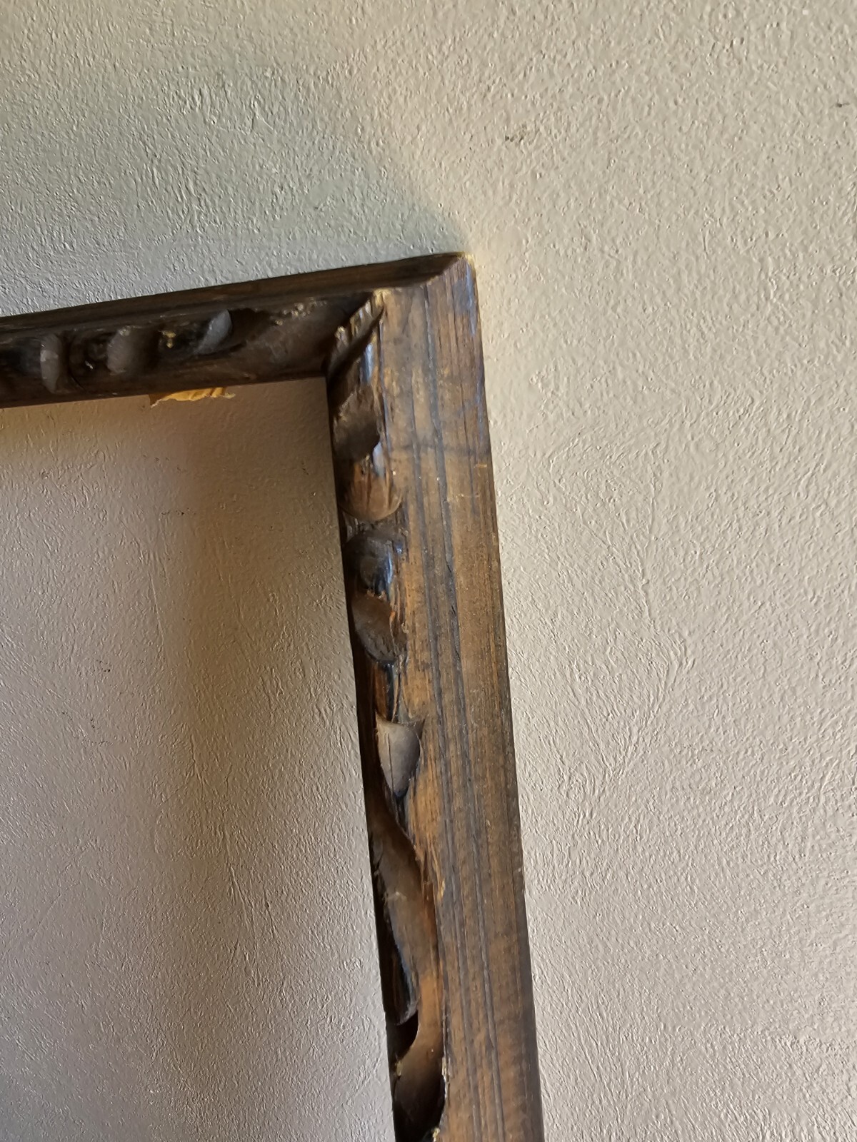 VTG Ornate Carved Raised Wide Wood Picture Frames Wall Art Gallery Decor 