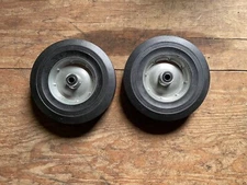 10''x2.5'' Flat Free Solid Rubber Replacement Tires Flat-Free Tires Hand Trucks