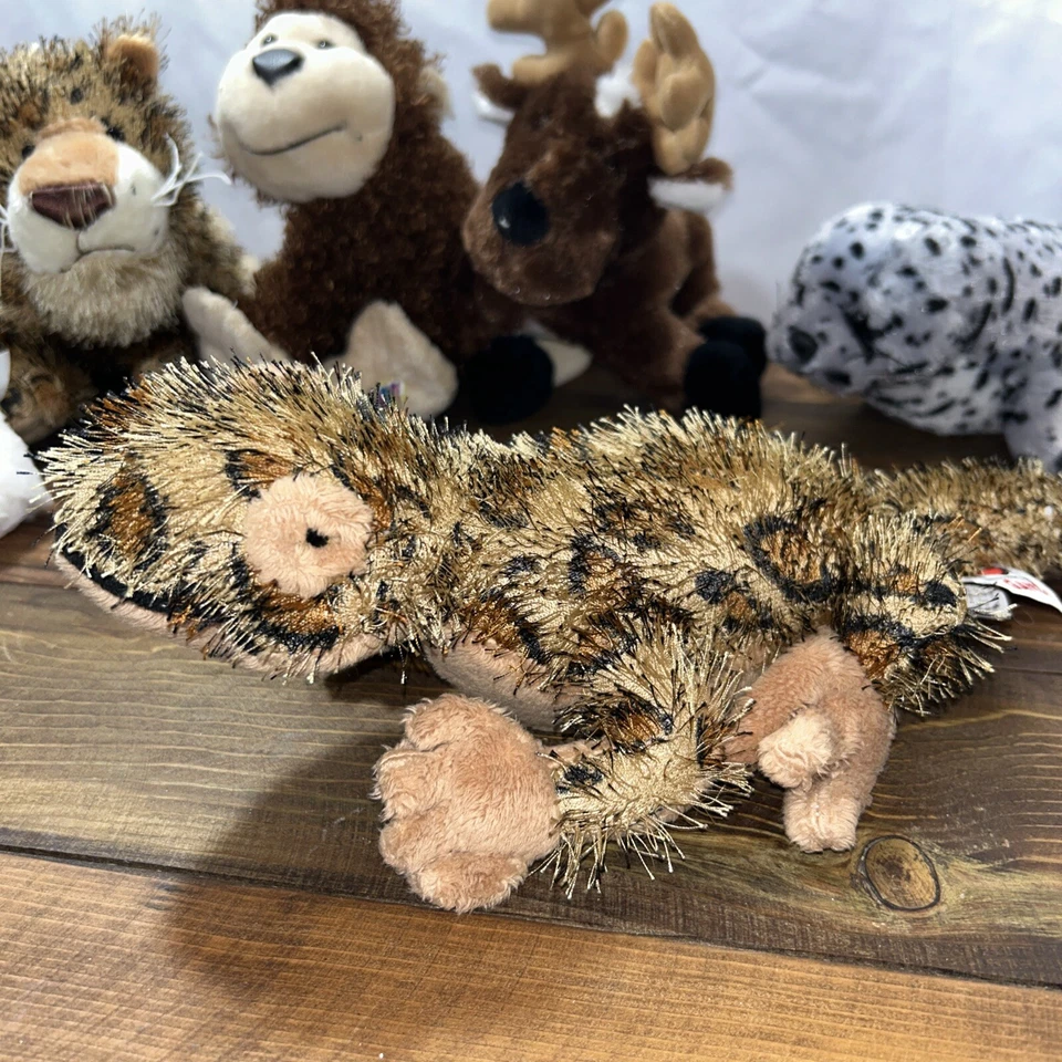 8 Ganz Webkinzs Seal Arabian Horse Monkey Reindeer Lizard Rabbit Leopord Puppy - Image 4 of 4