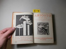 LIBRO  ORLANDO FURIOSO (VOLUME 2°) ARIOSTO   ISTITUTO EDITORIALE ITALIANO MILANO