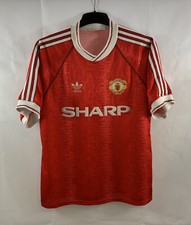 Manchester United Home Football Shirt 1990/92 Adults Large Adidas G647