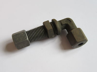 EATON Walterscheid Hydraulikverschraubung 6 mm Außendurchmesser x M14 x 1,5 Schottbogen #23A231