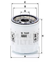 FILTRO OLIO MANN-FILTER W 7030 PER ALFA ROMEO,BUICK,CHRYSLER,DODGE,FIAT,JEEP,LANC