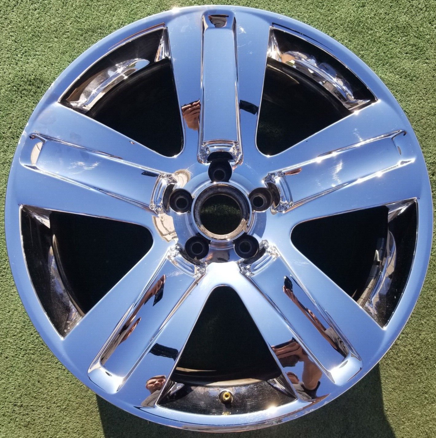 Factory Bentley Continental Chrome Wheel OEM 19 inch Flying Spur 3W0601025AC