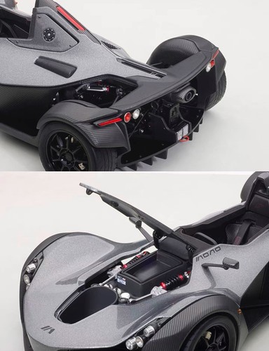 AUTOart 1/18 BAC Mono Grey Diecast - Picture 3 of 4