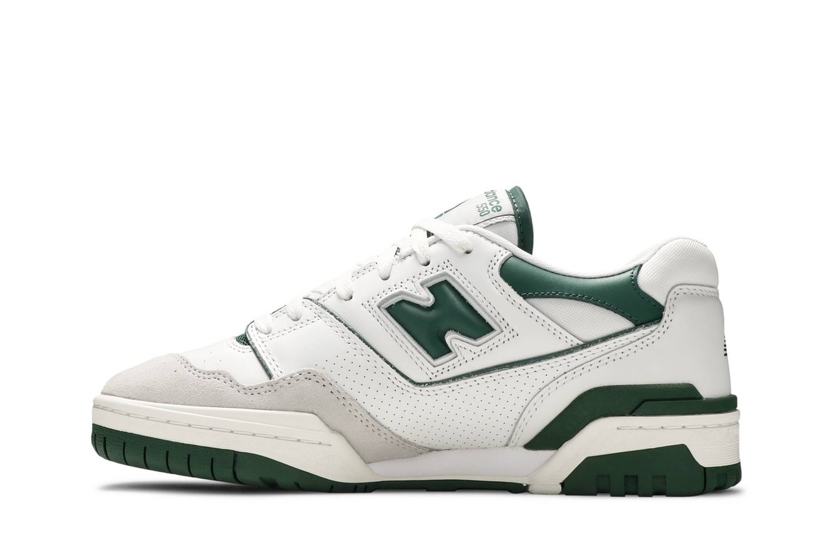 New Balance 550 'White Green' BB550WT1 Unisex | eBay