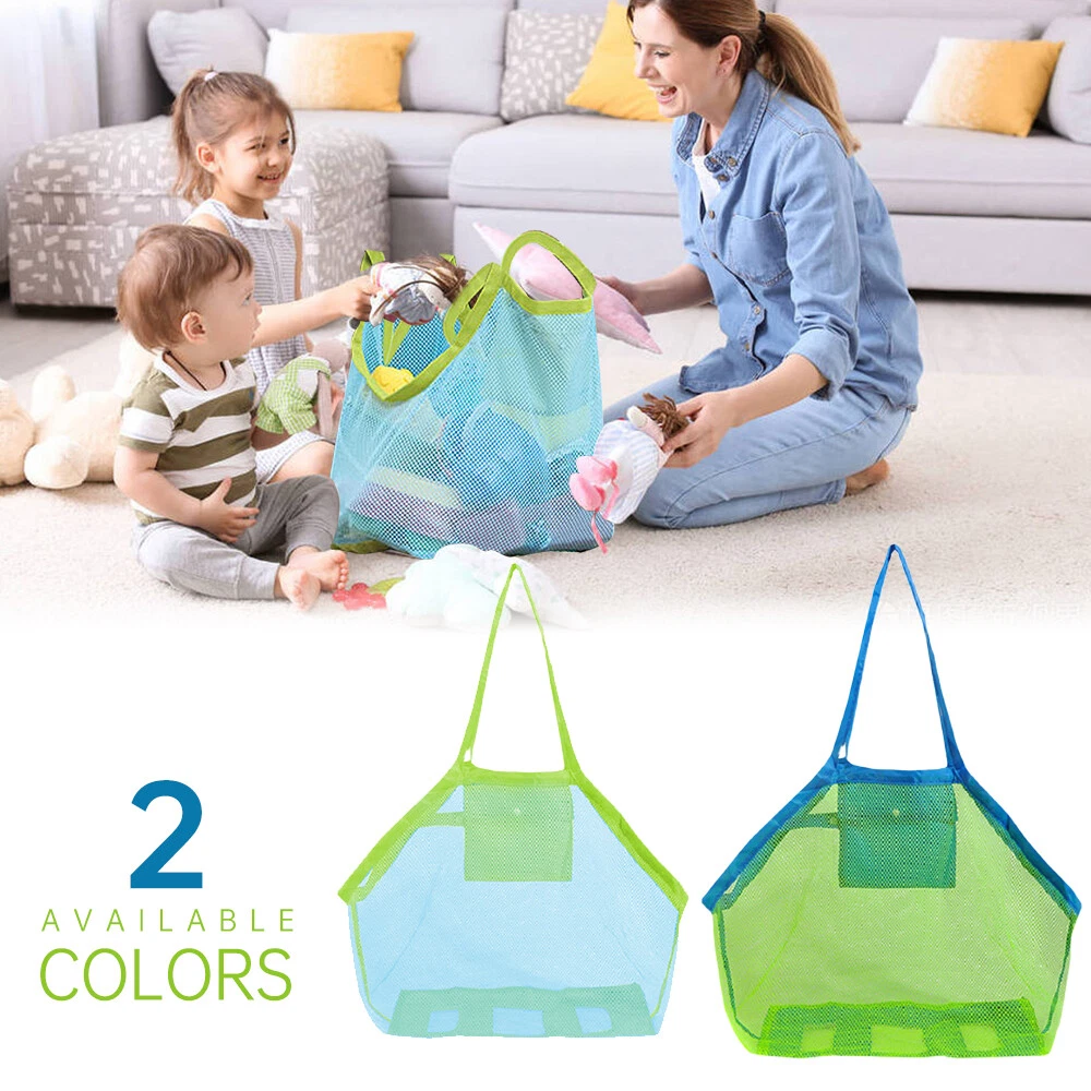 Extra Large Mesh Beach Bag Sand Away Tote bag for Toys Towels Storage Bag  Hot