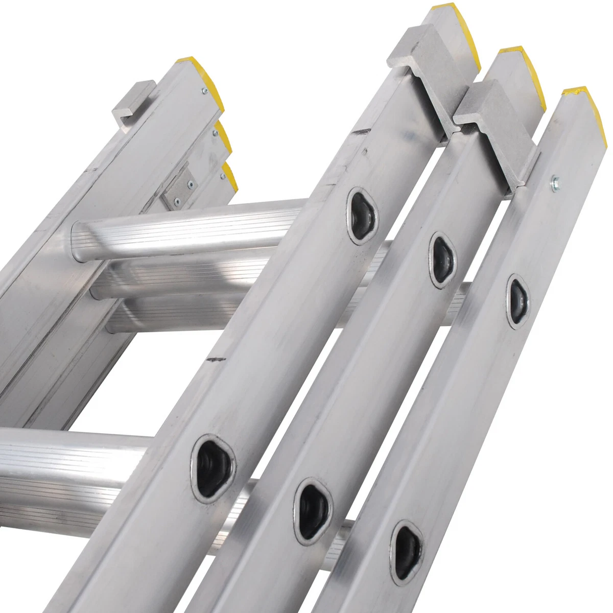 33 Rung Aluminium TRIPLE Section Extension Ladders Stabiliser