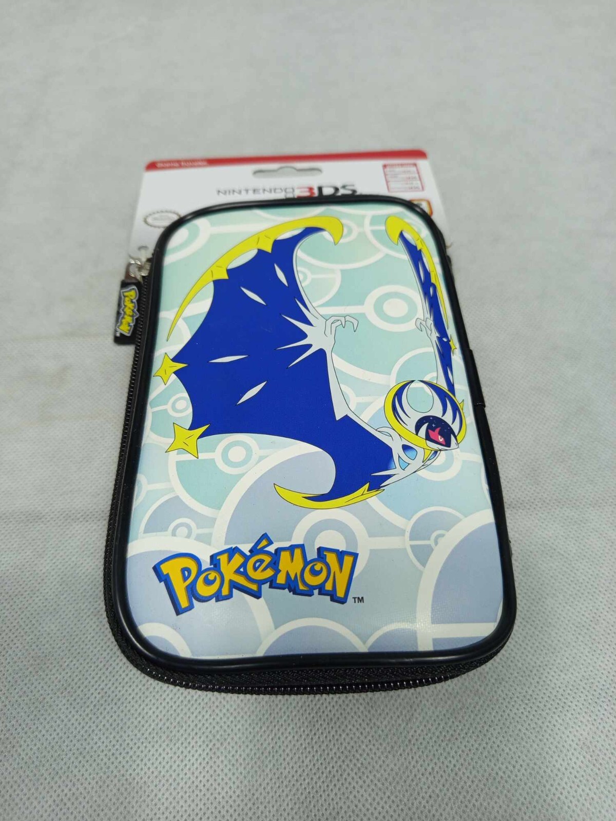Pochette Pokemon Lunala pour console Nintendo 3DS XL housse de protection rigide bleue