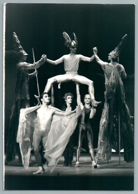1990 BEJART BALLETT LAUSANNE PALAIS GARNIER FOTO VINTAGE TANZ OPER CHOREOGRAPH