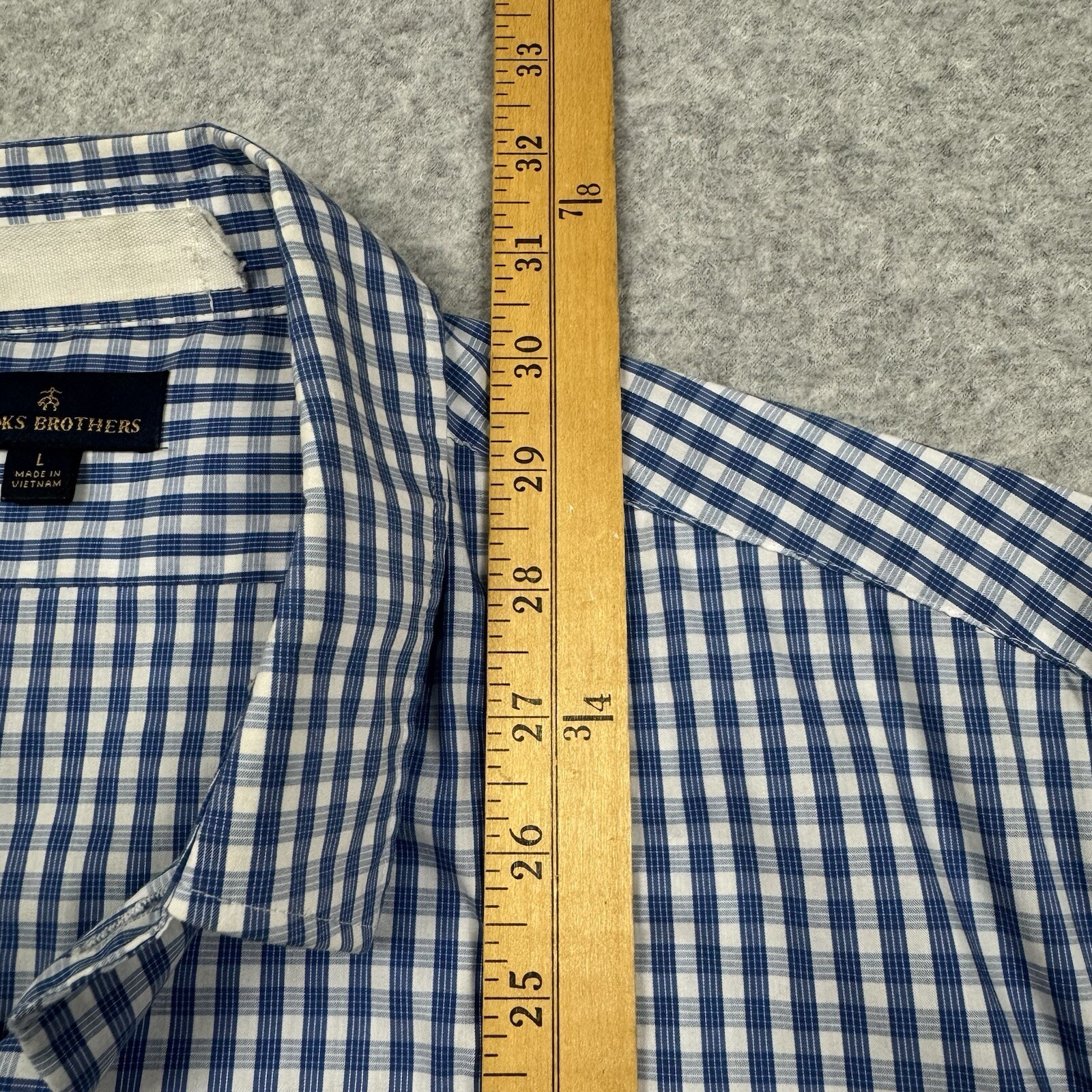 Brooks Brothers Tech Stretch Patterned Button Up … - image 7