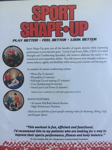 4 running workout DVDs Pose Method of Runner's Yoga striding on sport shape up - Imagen 5 de 6