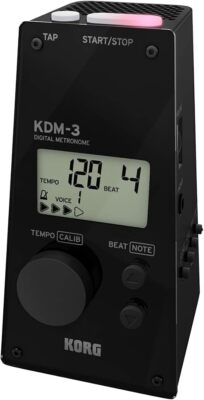 KORG Metronome KDM-3 BK Black Individual Practice Part Practice Ideal for