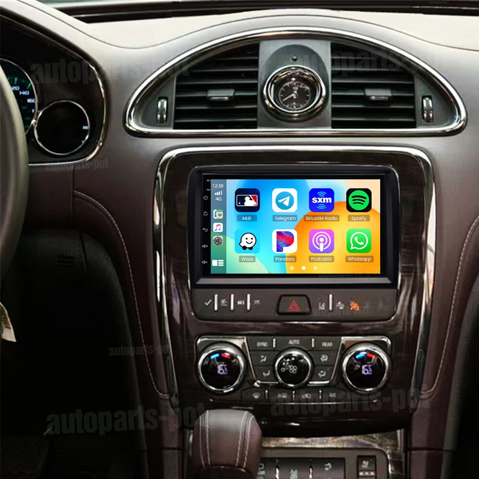 适用于吉姆西 Acadia 雪佛兰 Traverse 别克 Enclave 2013 - 2017 立体声收音机 7 英寸 GPS — 第 2/4 张图片