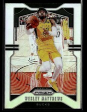Wesley Matthews 2019-20 Panini Prizm #214 Prizms Silver Milwaukee Bucks