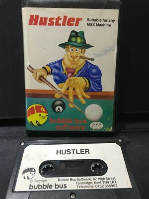 MSX Computerspiel - HUSTLER - selten, funktionsfähig.