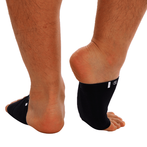 Compression Arch Support Plantar Fasciitis Gel Pad Brace Sleeve Ankle Foot Wrap - Picture 9 of 19