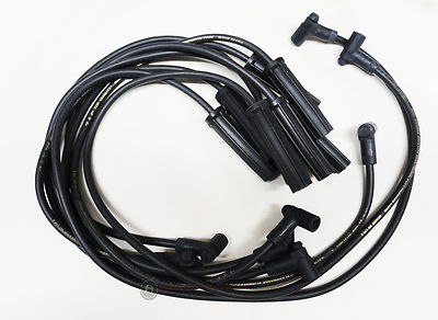 80-81 Firebird Trans Am 301 Turbo Ignition Spark Plug Wire Set 8mm BLACK BBW