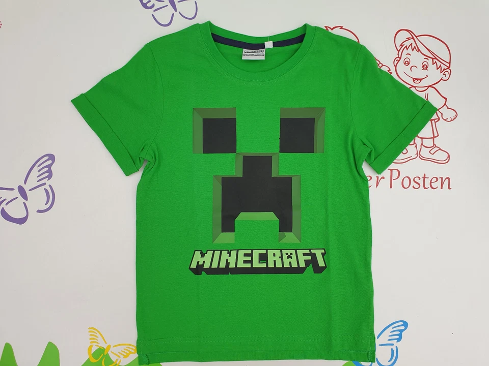 T-Shirt Minecraft Größe 104 116 128 140 152 - Bild 1 von 1