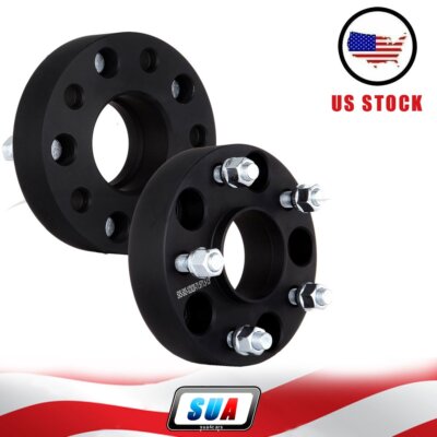 1\" / 1.5\" / 2\" Hubcentric Wheel Spacers – 5x5 Bolt Pattern For Jeep Wrangler & Grand Cherokee 5 thumbnail image