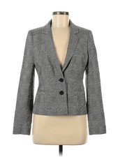 Hobbs London Women Gray Wool Blazer 6