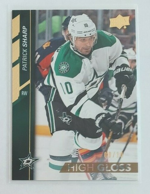 Patrick Sharp (Stars) 2015-16 Upper Deck hockey HIGH GLOSS (only 10 made)