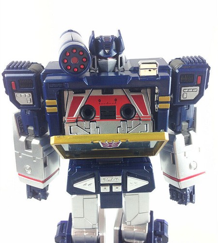 Figura de acción Transformers Masterpiece MP13 Soundwave de 10" niño juguete nuevo en caja - Imagen 11 de 14
