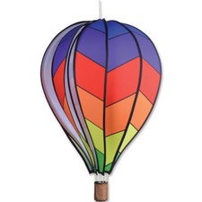 26" HOT AIR BALLOON-Chevron Design- Wind Spinner by Premier Designs