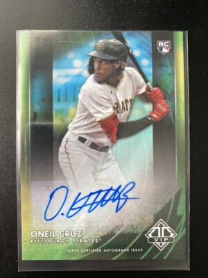 2021 Topps Transcendent Collection VIP Oneil Cruz Autograph RC #d 