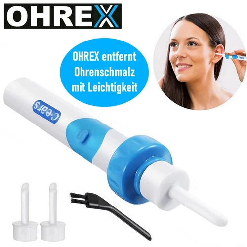 OHREX Elektrischer Ohrenschmalz Entferner Ohrenreiniger Ohrenschmalzentferner - Bild 3 von 7