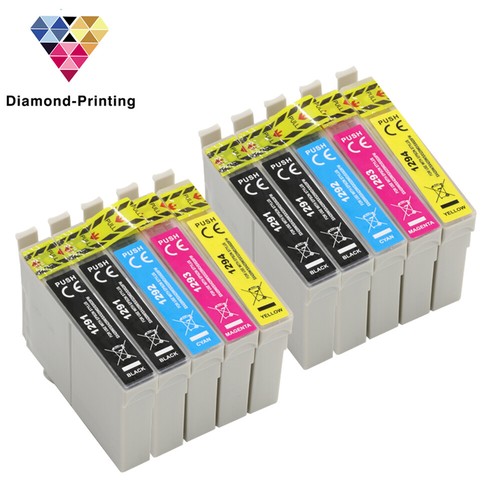 10 Ink Cartridge Nonoem For Epson Stylus Printer SX435W SX425W SX535WD