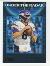 Kirk Cousins 2020 Score Under The Radar Card; Minnesota Vikings; Michigan State