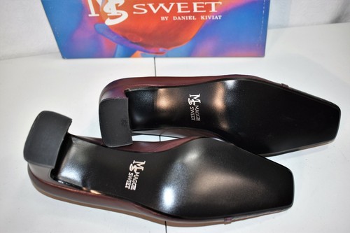 Zapatos Maggie Sweet Tacones Vino Talla 9 W - Imagen 7 de 7