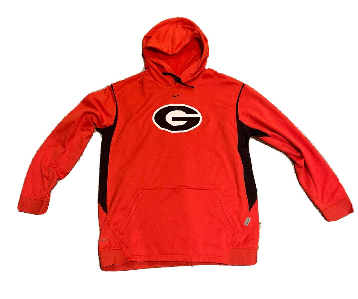 Georgia Bulldogs — Nike Therma Fit Sweatshirt — Size Men's Large