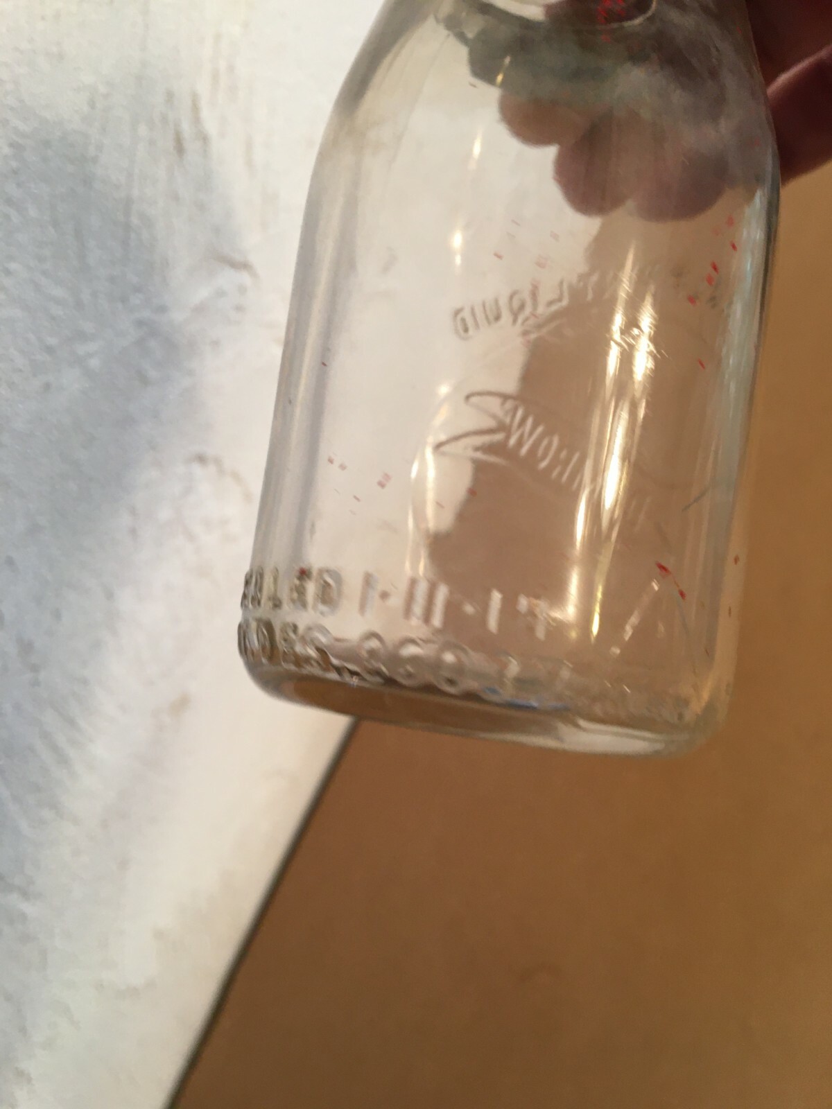 Damrow 1/2 Pint Milk Bottle With Rubber Stopper (1945) eBay