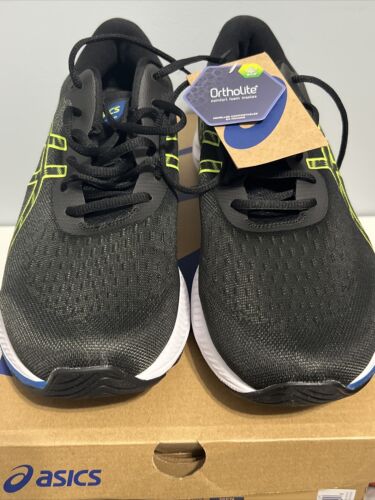 Asics Mens Gel-Excite 9 Running Shoes, BLK/Hazard Green Size 12 - Picture 9 of 9