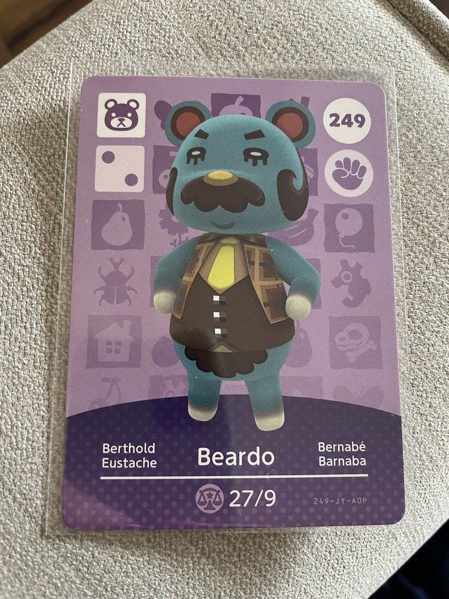 Carte Collezionabili Animal Crossing Amiibo Carta Amiibo Bertha #093 Animal Crossing Serie 1 - Mai Scansionata, Perfetta Per Il Gioco Amiibo Card Nintendo - Foto 10