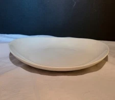 Sweese Set of 6 Porcelain Salad Dessert Plates 8" Oval White New In Box