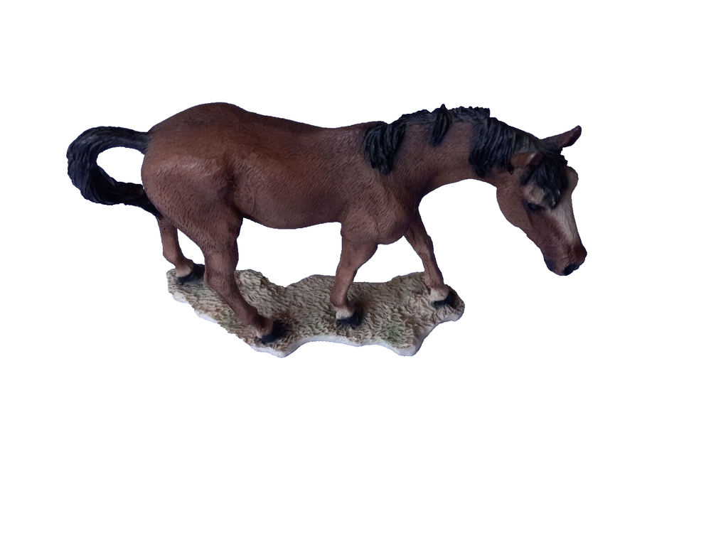 Castagna Brown Mare Horse Figure 5 inches tall Made in Italy