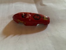 Rare red 2 AURORA  65' Indianapolis RACER Slot Car T-Jet Chassis Part