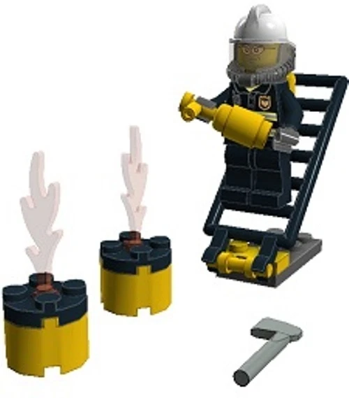 Lego sales firefighter comp