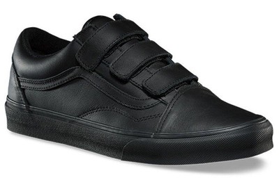 vans old skool black strap