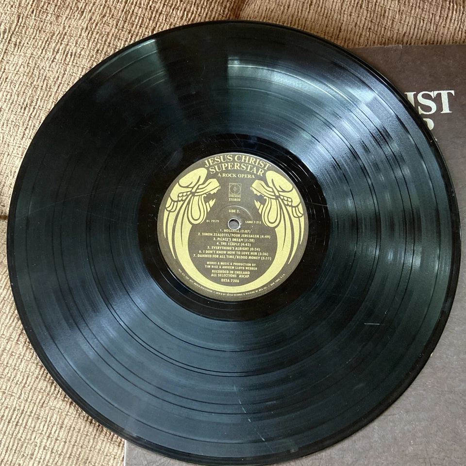 Jesus Christ Superstar Original Double Vinyl Record Album W/ Booklet Oct 1970 - Image 4 of 4