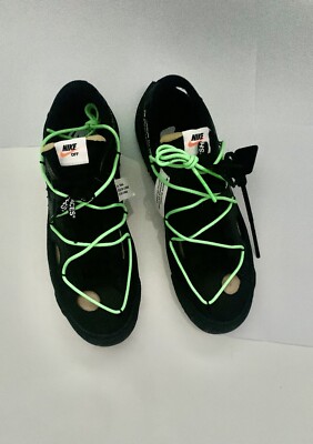 EU Größe 46 - Nike Off-White x Blazer Low Black