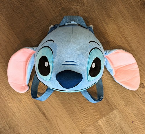 đŸ’™Original Disney Lilo & Stitch Plush Head Backpack Super Soft & Cuddly đŸ”¥ - Picture 4 of 6