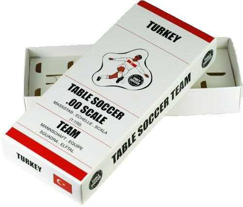 SOPORTES DE CAJA DE EQUIPO NOMBRADOS PARA TODOS LOS EQUIPOS DE FÚTBOL DE MESA Y SUBBUTEO. INTERNATIONAL M-Z. - Imagen 28 de 34