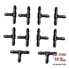 Windshield Washer Hose Connectors, Universal Wiper Hose Connector 10PCS T-Type