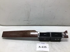 2007 GMC YUKON XL SLT FRONT DASH CENTER MOLDING TRIM WOODEN w/AIR VENT DEFLECTOR