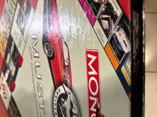 Monopoly Mustang 40th Anniversary Collector's Edition Hasbro 2003 Complete - Picture 15 of 17